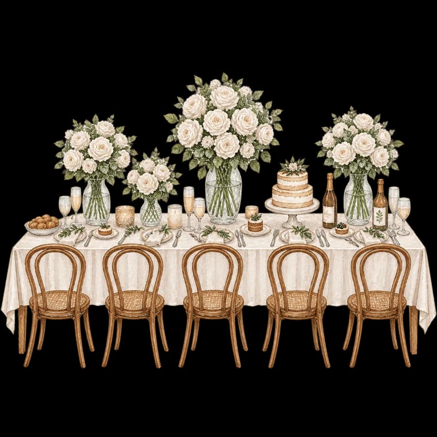 Mesa de recepción